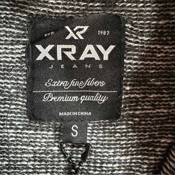 XRay Jeans Mens High Neck Quarter Zip Long Sleeve Sweater Small - Picture 4 of 7